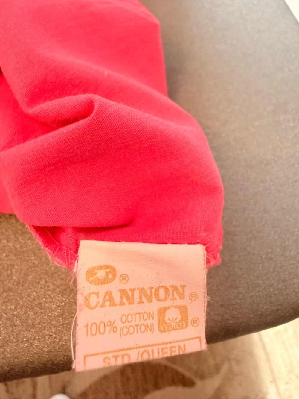 Cannon 100% hotpink twin bed sheet set pillow case top flat + botton fitted - Picture 9 of 14